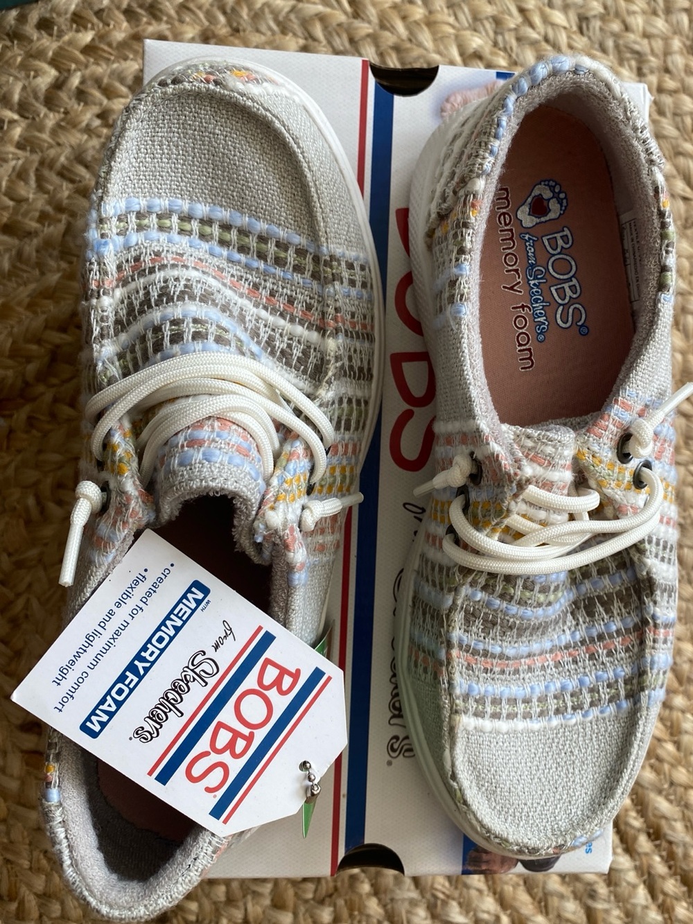 Skechers Pink Nailhead Slip-On Sneakers